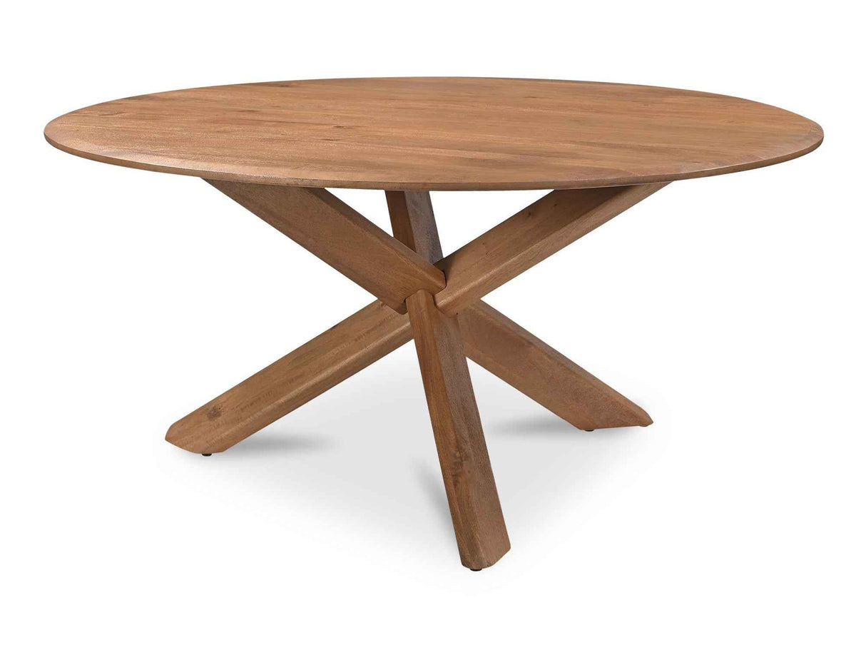 Wesley Vintage Brown Dining Table
