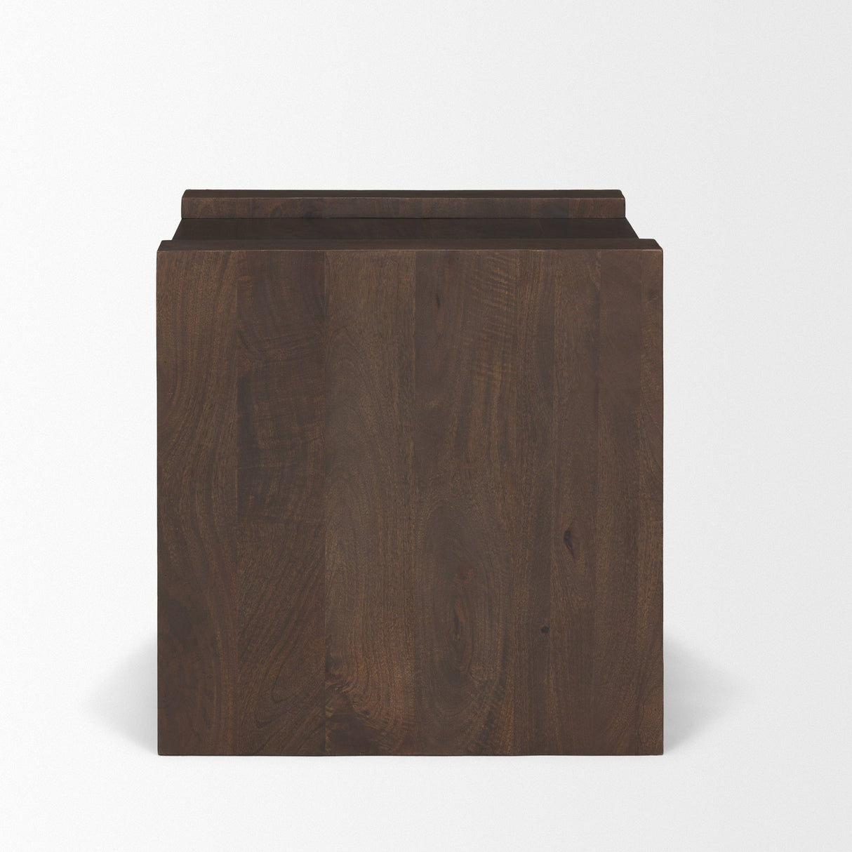 Wesson Dark Brown Wood Accent Table by Mercana at Eve Furniture