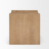 Wesson Light Brown Wood Accent Table by Mercana at Eve Furniture