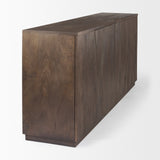 West 82.0L x 18.0W x 34.0H Wooden Angular Sideboard by Mercana at Eve Furniture