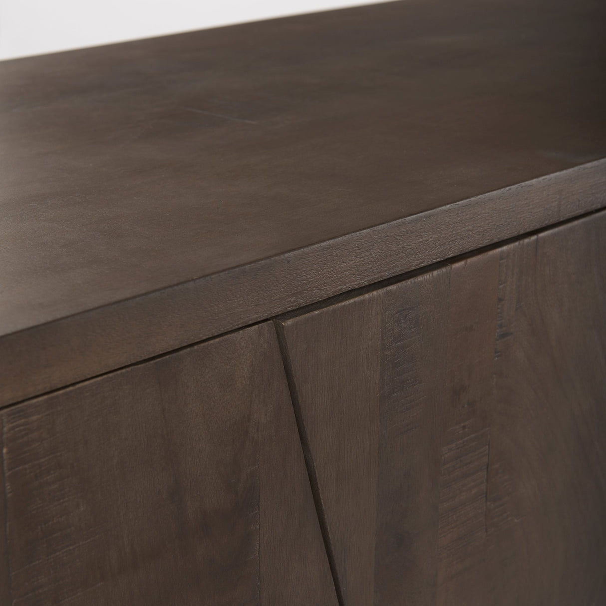 West 82.0L x 18.0W x 34.0H Wooden Angular Sideboard by Mercana at Eve Furniture
