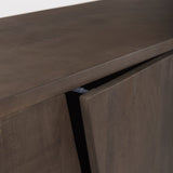 West 82.0L x 18.0W x 34.0H Wooden Angular Sideboard by Mercana at Eve Furniture