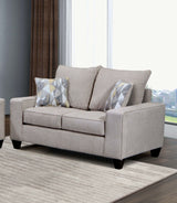 West action Beige Sofa & Loveseat by Furniture of America at Eve Furniture