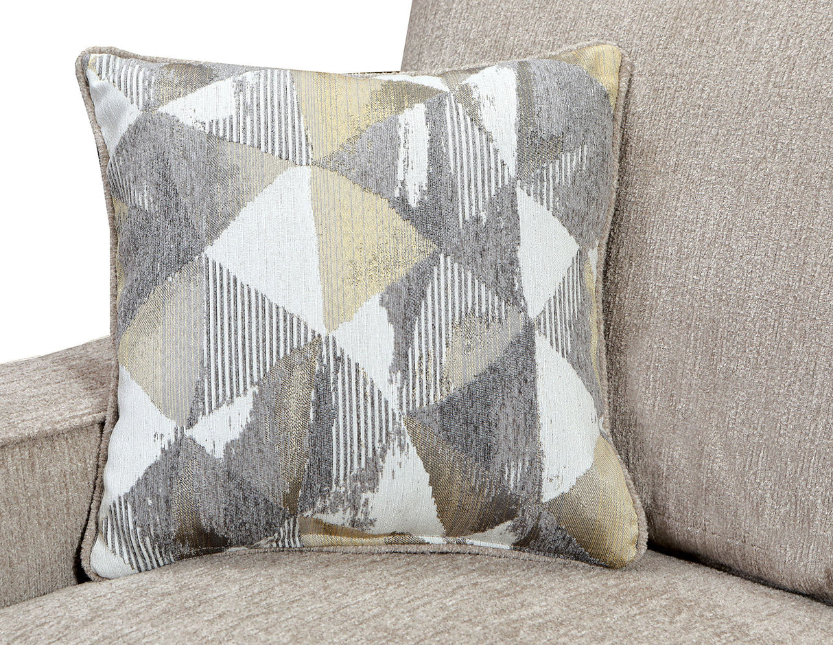 West action Beige Sofa & Loveseat by Furniture of America at Eve Furniture