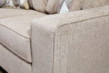 West action Beige Sofa & Loveseat by Furniture of America at Eve Furniture
