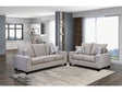 West action Beige Sofa & Loveseat by Furniture of America at Eve Furniture