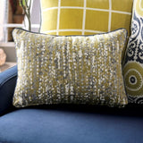West Brompton Navy/Yellow Sofa by Furniture of America at Eve Furniture