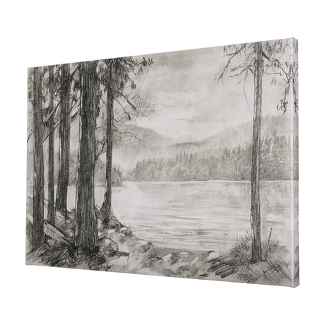 West Coast Chronicles I by Mercana Studio a Hand Embellished Textured Canvas by Mercana at Eve Furniture