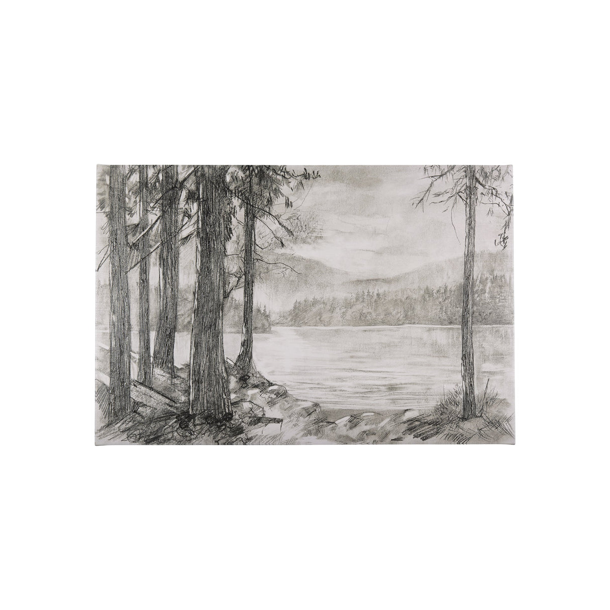West Coast Chronicles I by Mercana Studio a Hand Embellished Textured Canvas by Mercana at Eve Furniture