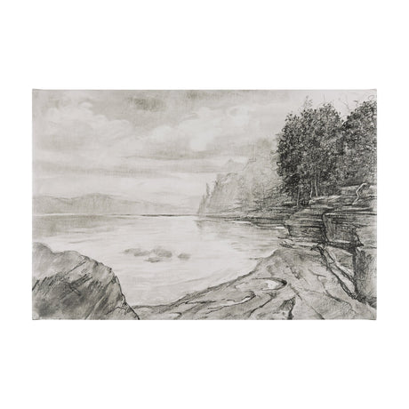 West Coast Chronicles II by Mercana Studio a Hand Embellished Textured Canvas by Mercana at Eve Furniture