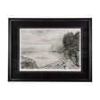 West coast chronicles II by Mercana Studio Hand Embellished Framed Art Print Matted under Glass by Mercana at Eve Furniture