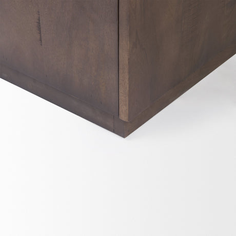 West Wooden Angular Sideboard by Mercana at Eve Furniture