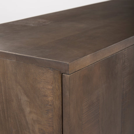 West Wooden Angular Sideboard by Mercana at Eve Furniture