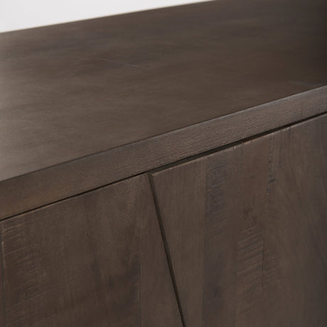 West Wooden Angular Sideboard by Mercana at Eve Furniture