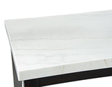 Westby White Marble Top Dining Table by Steve Silver at Eve Furniture