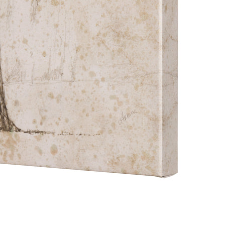Westcoast Tree Drawing I by Mercana Studio a Hand Embellished Textured Canvas by Mercana at Eve Furniture