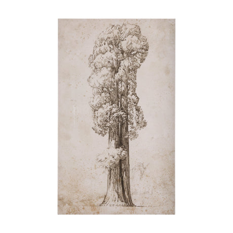 Westcoast Tree Drawing I by Mercana Studio a Hand Embellished Textured Canvas by Mercana at Eve Furniture