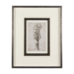 Westcoast Tree Drawing I by Mercana Studio Hand Embellished Framed Art Print Matted under Glass by Mercana at Eve Furniture