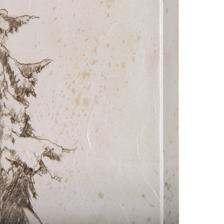 Westcoast Tree Drawing II by Mercana Studio a Hand Embellished Textured Canvas by Mercana at Eve Furniture