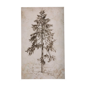 Westcoast Tree Drawing II by Mercana Studio a Hand Embellished Textured Canvas by Mercana at Eve Furniture