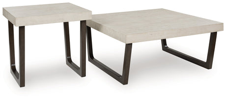 Westenfort Espresso/Gray Table (Set of 2) by Ashley at Eve Furniture