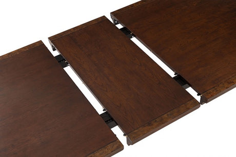 Westerham Dark Cherry 7-Piece Dining Table Set by Furniture of America at Eve Furniture
