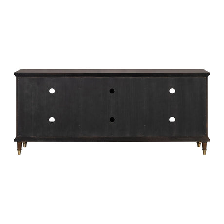 Westerham Dark Cherry 70" TV Stand by Furniture of America at Eve Furniture