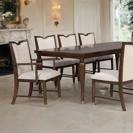 Westerham Dark Cherry Arm Chair Set of 2 by Furniture of America at Eve Furniture
