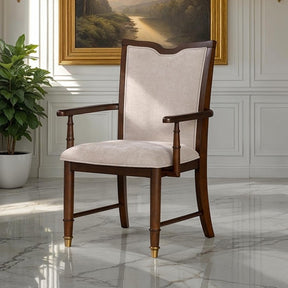 Westerham Dark Cherry Arm Chair Set of 2 by Furniture of America at Eve Furniture