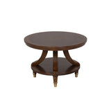 Westerham Dark Cherry Oval Cocktail Table by Furniture of America at Eve Furniture