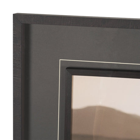Western Horse Drive by Andreas Magnusson Textured FramedPhoto Print Matted under Glass by Mercana at Eve Furniture