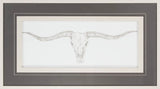 Western Skull Mount III by Harper a Framed Art Print Matted under Glass by Mercana at Eve Furniture