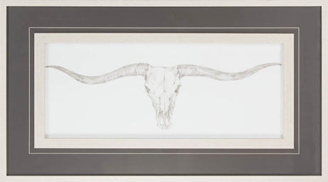 Western Skull Mount III by Harper a Framed Art Print Matted under Glass by Mercana at Eve Furniture