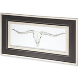 Western Skull Mount III by Harper a Framed Art Print Matted under Glass by Mercana at Eve Furniture