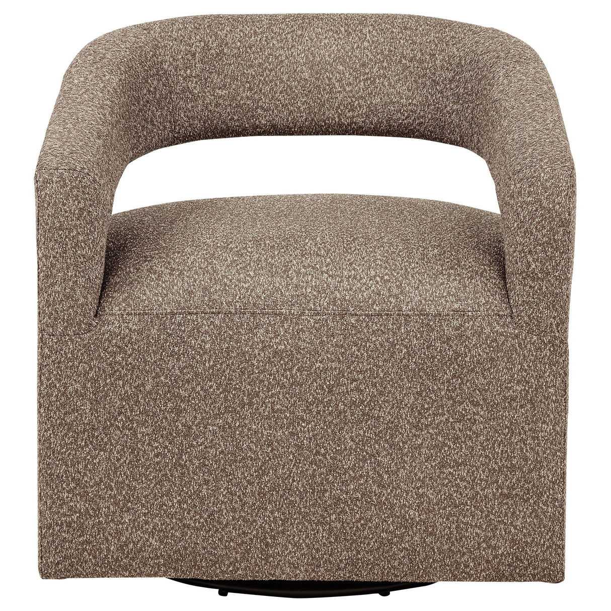 Westhill Rocky Road Boucle Upholstered Swivel Accent Chair by Coaster at Eve Furniture