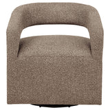 Westhill Rocky Road Boucle Upholstered Swivel Accent Chair by Coaster at Eve Furniture