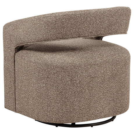 Westhill Rocky Road Boucle Upholstered Swivel Accent Chair by Coaster at Eve Furniture