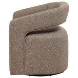 Westhill Rocky Road Boucle Upholstered Swivel Accent Chair by Coaster at Eve Furniture