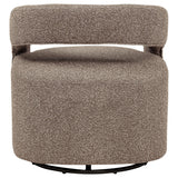 Westhill Rocky Road Boucle Upholstered Swivel Accent Chair by Coaster at Eve Furniture