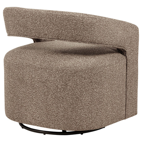 Westhill Rocky Road Boucle Upholstered Swivel Accent Chair by Coaster at Eve Furniture