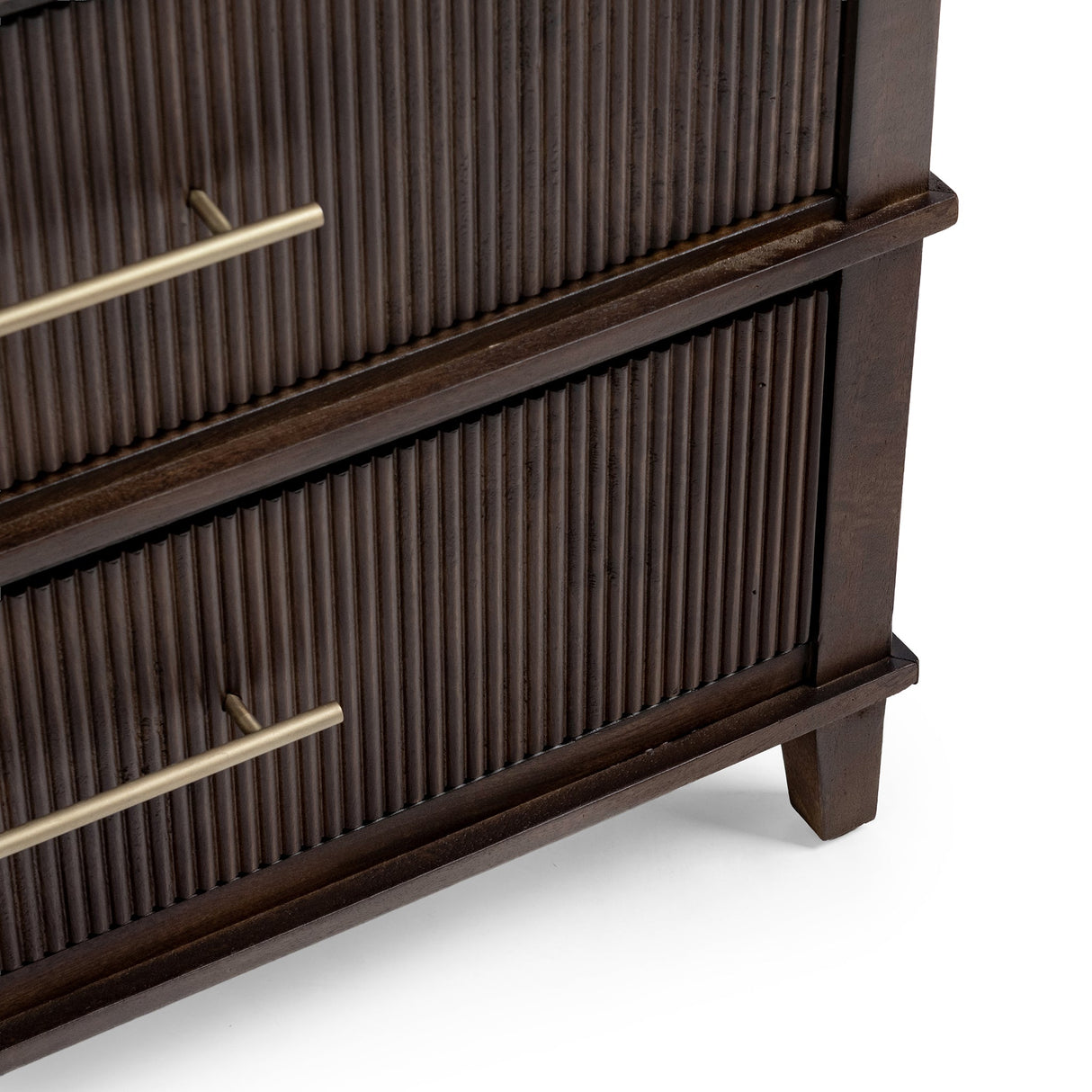 Westlake 2 Drawer Nightstand - Auburn Walnut by Classic Home at Eve Furniture