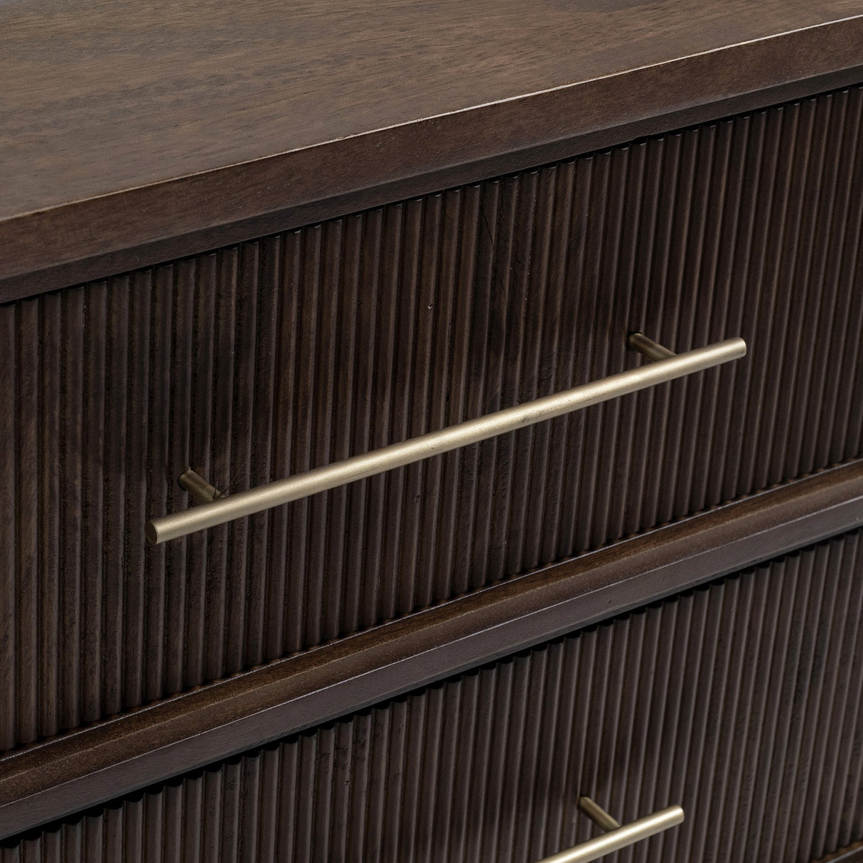 Westlake 2 Drawer Nightstand - Auburn Walnut by Classic Home at Eve Furniture