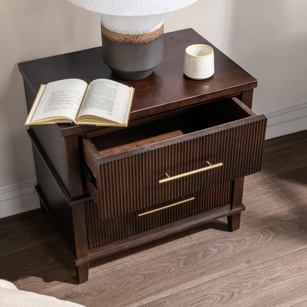 Westlake 2 Drawer Nightstand by Classic Home at Eve Furniture