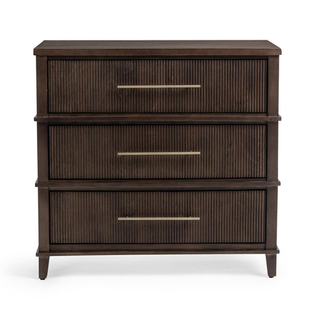Westlake Auburn Walnut 3 Drawer Chest by Classic Home at Eve Furniture