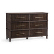 Westlake 6 Drawer Dresser by Classic Home at Eve Furniture