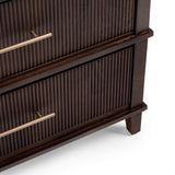Westlake Auburn Walnut 2 Drawer Nightstand by Classic Home at Eve Furniture