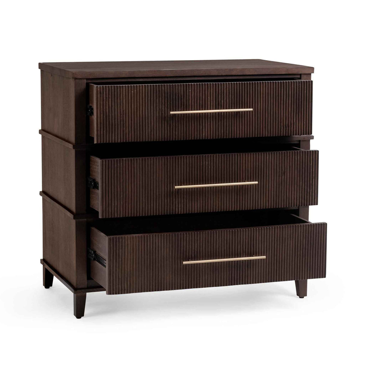 Westlake Auburn Walnut 3 Drawer Chest by Classic Home at Eve Furniture