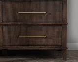 Westlake Auburn Walnut 6 Drawer Dresser by Classic Home at Eve Furniture