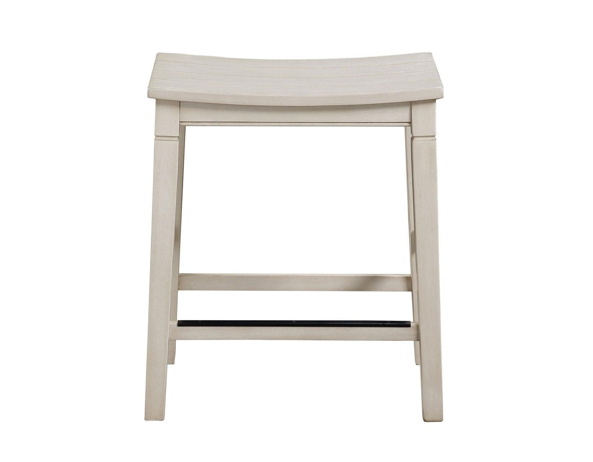 Westlake Cream 5-Piece Counter Height Dining Set by Steve Silver at Eve Furniture