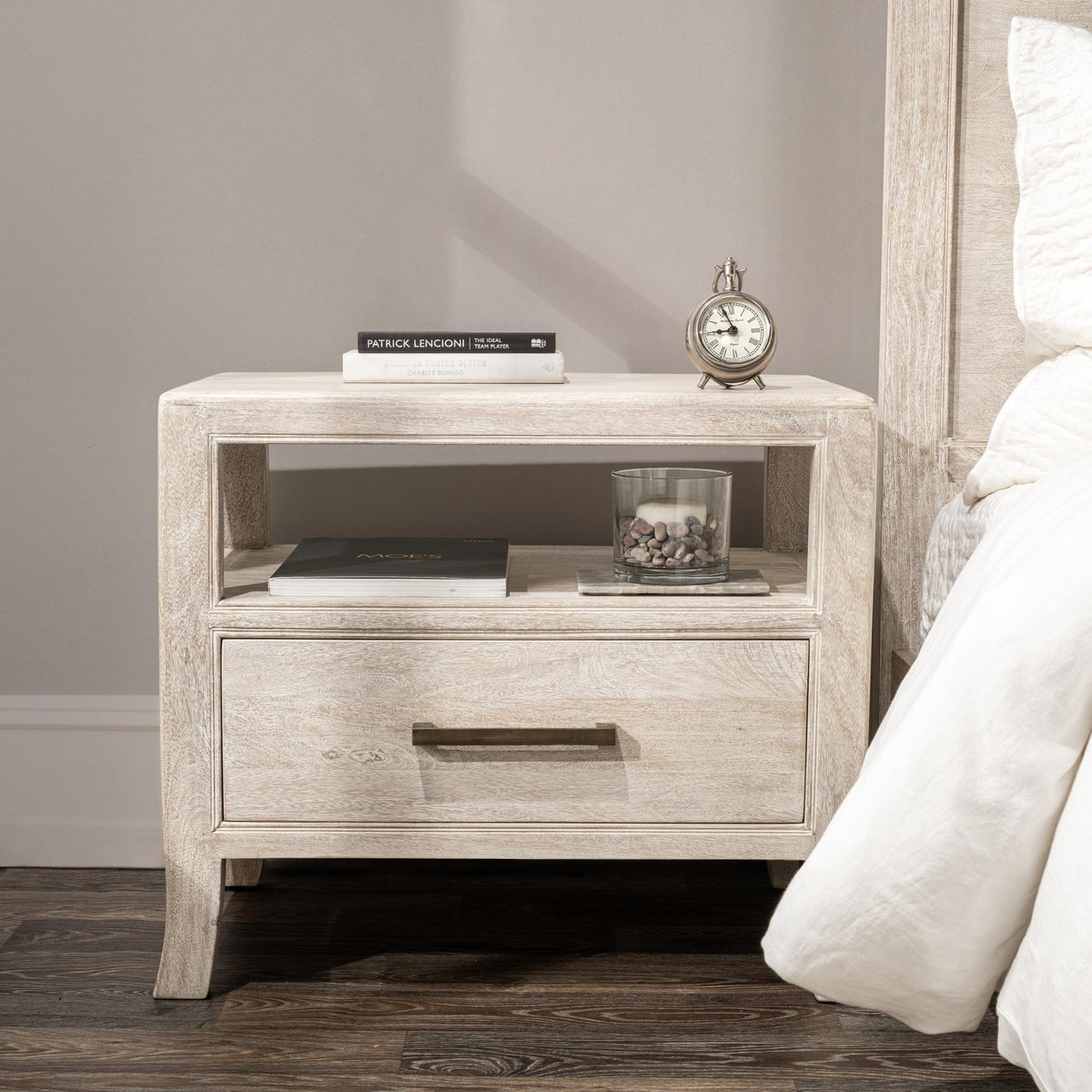 Westmont 1 Drawer Nightstand by Classic Home at Eve Furniture